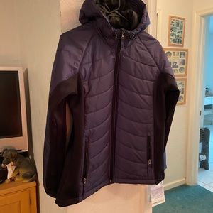 Purple Puffer Jacket brand new with tags.